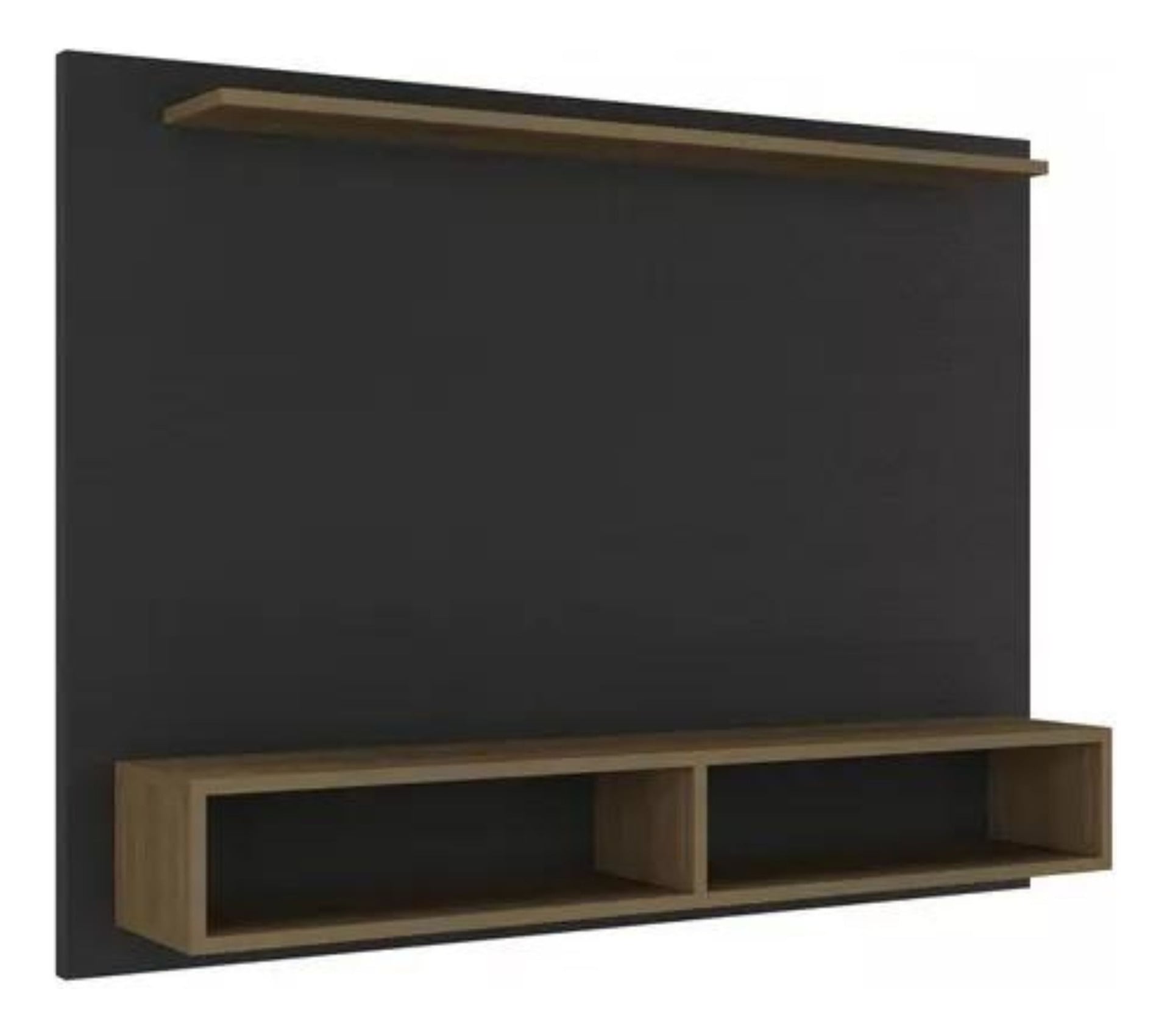 MUEBLE TODODESCUENTO NEGRO RACK DE PARED PARA TV 43" FLORENCIA TD - 2