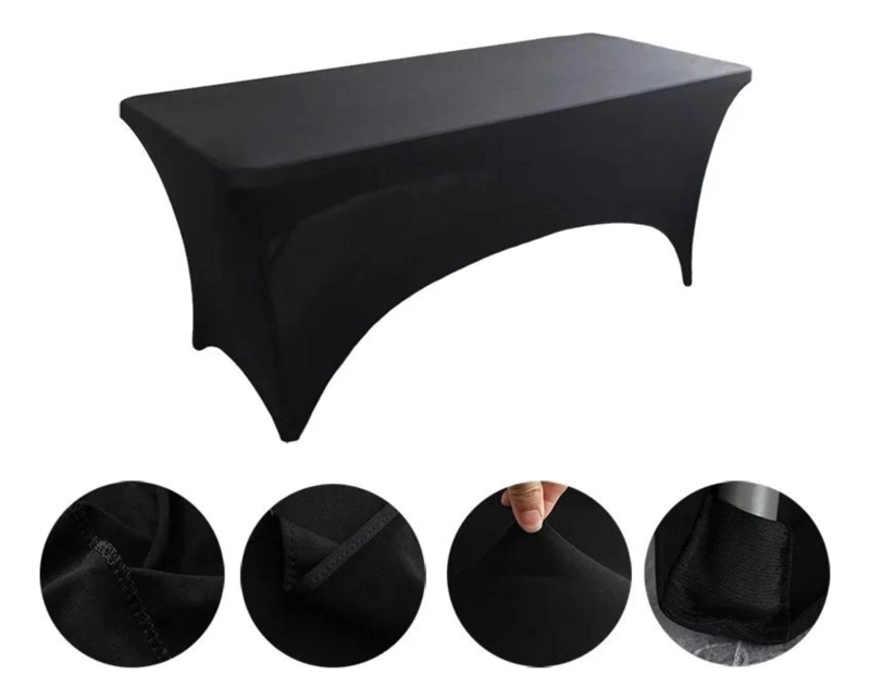 MANTEL SPANDEX NEGRO - 2