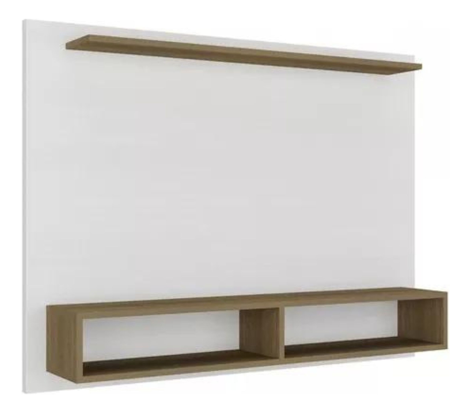 MUEBLE TODODESCUENTO BLANCO RACK DE PARED PARA TV 43 FLORENCIA TD - 2