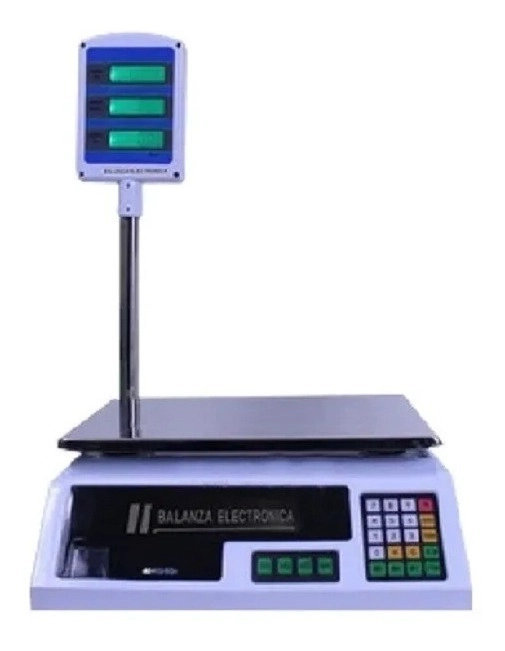 BALANZA 40 KG CON VISOR AEREO - BOZZO - 1