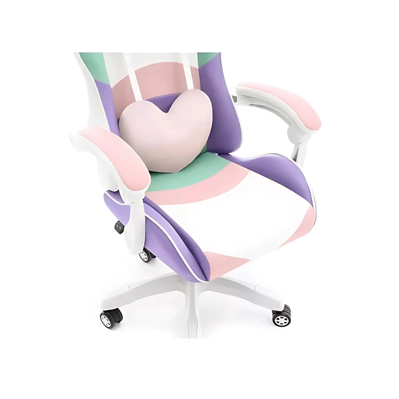SILLA GAMER CORAZON MULTICOLOR - 4