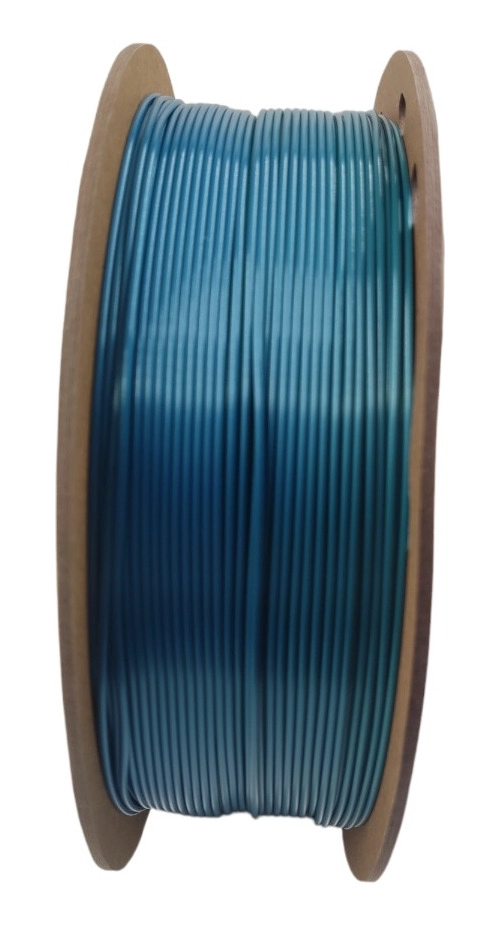 FILAMENTO TRONXY PLA+SILK (RAINBOW) BLUE/GREEN - 3