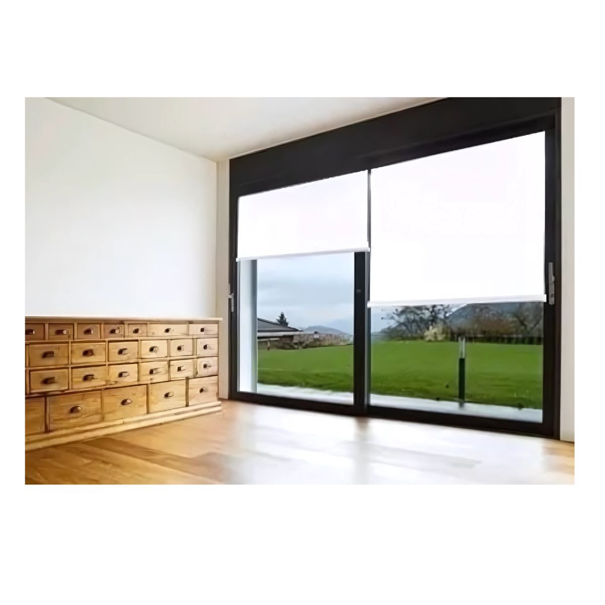 CORTINA ROLLER BLACKOUT 120X240CM COLOR BLANCO - 4