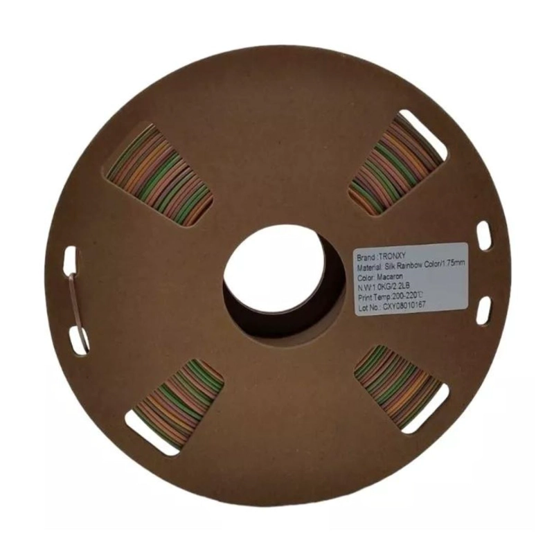 FILAMENTO TRONXY PLA+ SILK (RAINBOW)MINI - 5