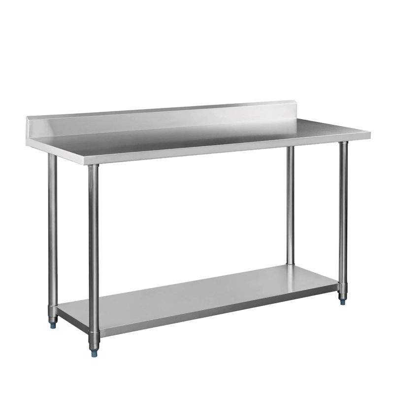 MESÓN BOZZO ACERO INOXIDABLE CENTRAL 120CM NEGOCIO RESTAURANT COCINA - 1