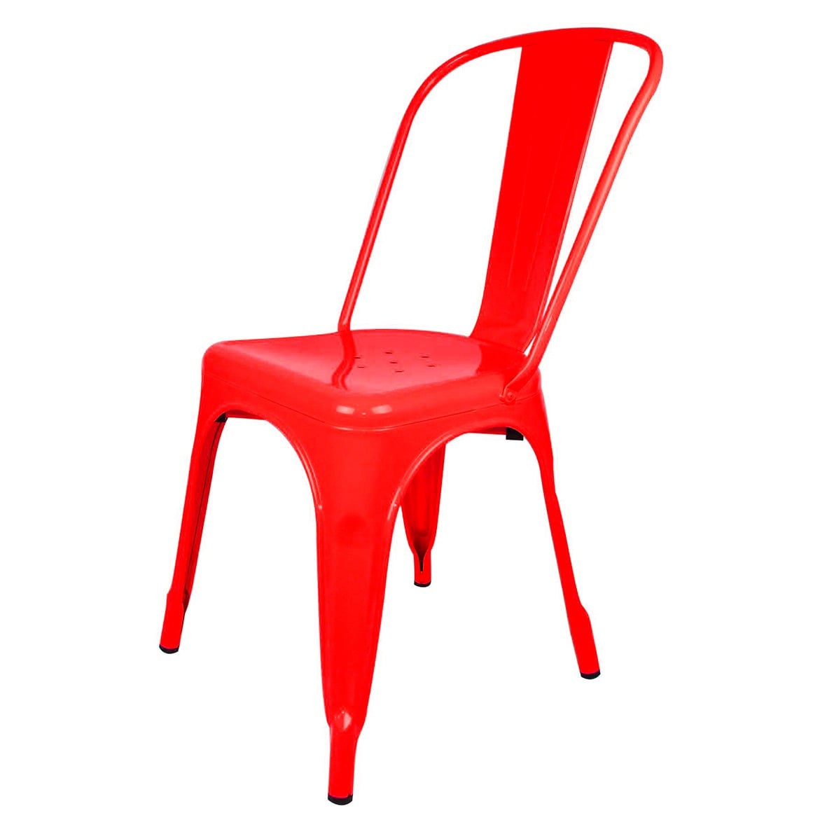 PACK TODODESCUENTO ROJO 4 SILLAS TOLIX COMEDOR EVENTO RESTAURANT - 2