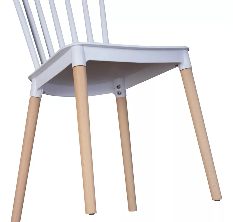 PACK TODODESCUENTO BLANCO 6 SILLAS WINDSOR COMEDOR TERRAZA RESTAURANT - 4