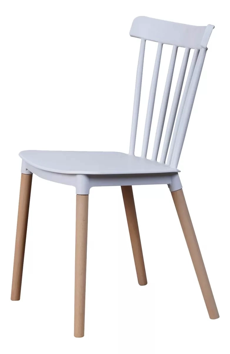 PACK TODODESCUENTO BLANCO 6 SILLAS WINDSOR COMEDOR TERRAZA RESTAURANT - 5