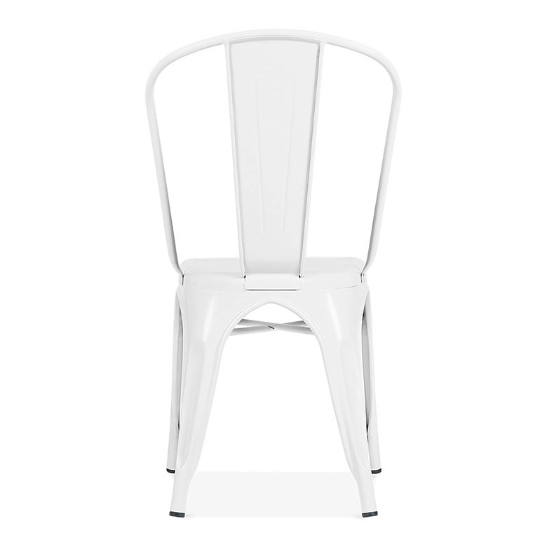 PACK TODODESCUENTO BLANCO 4 SILLAS TOLIX MATE COMEDOR RESTORANT - 4