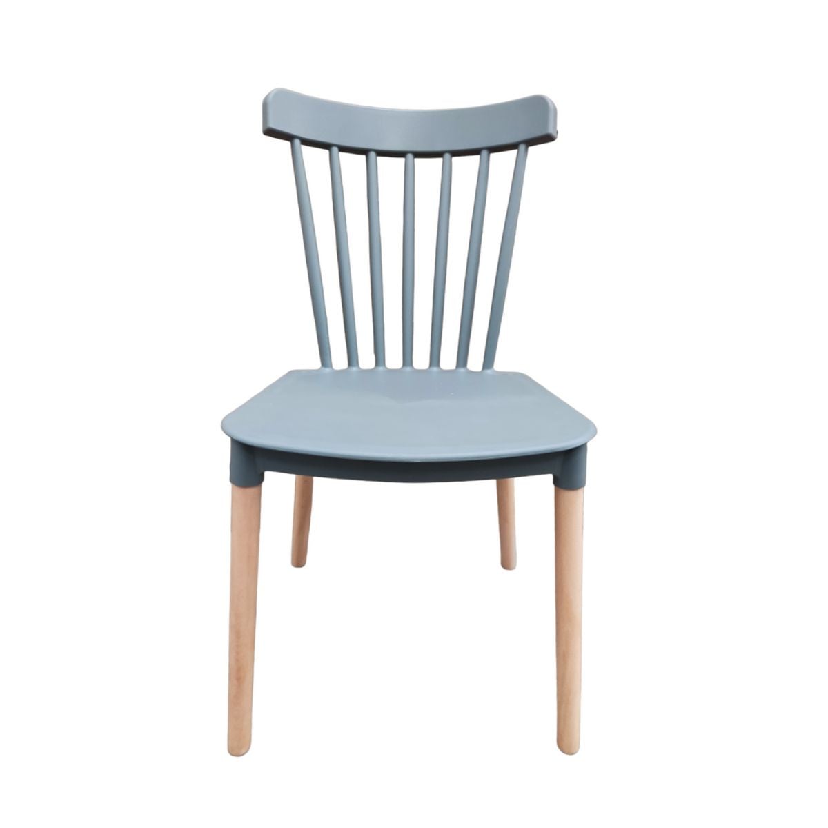 PACK TODODESCUENTO GRIS 6 SILLAS WINDSOR COMEDOR TERRAZA RESTAURANT - 2