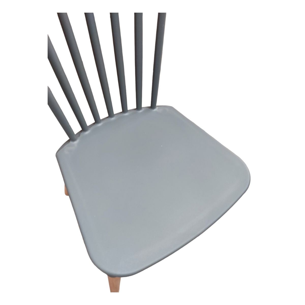 PACK TODODESCUENTO GRIS 6 SILLAS WINDSOR COMEDOR TERRAZA RESTAURANT - 4
