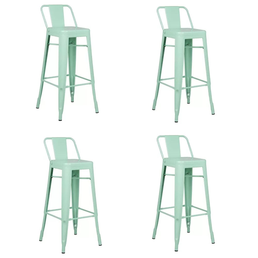 PACK TODODESCUENTO MENTA 4 PISOS TABURETES TOLIX 66 CM - 1