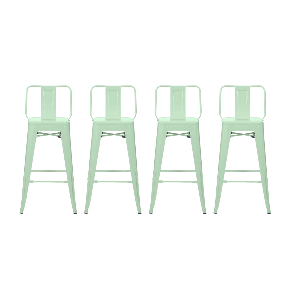 PACK TODODESCUENTO MENTA 4 PISOS TABURETES TOLIX 66 CM - 2