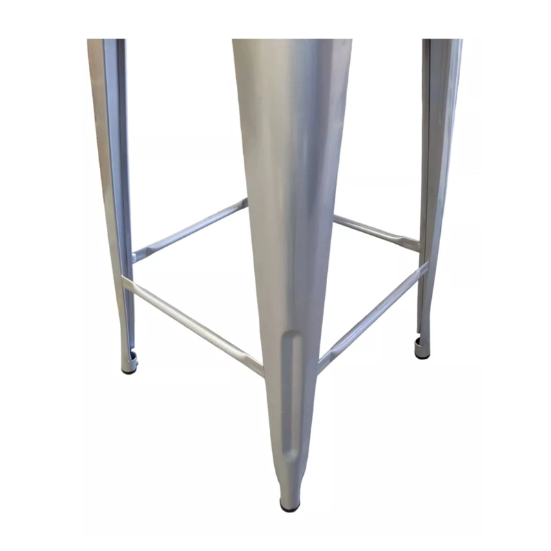PACK TODODESCUENTO PLATA 4 PISOS TABURETES TOLIX 66 CM BASE MADERA OSCURA - 6