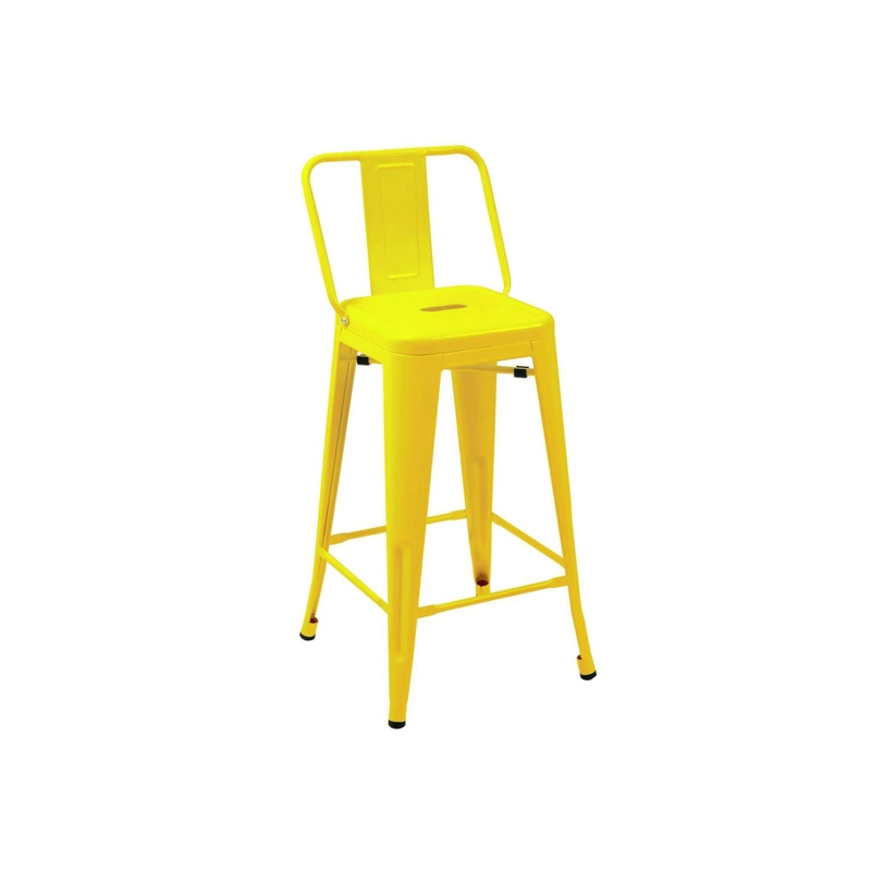 PACK TODODESCUENTO AMARILLO 4 PISOS TABURETES TOLIX 66 CM - 6