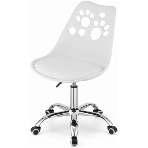 PACK TODODESCUENTO BLANCO 4 SILLA ESCRITORIO EAMES ACOLCHADA TULIP INFANTIL - 1