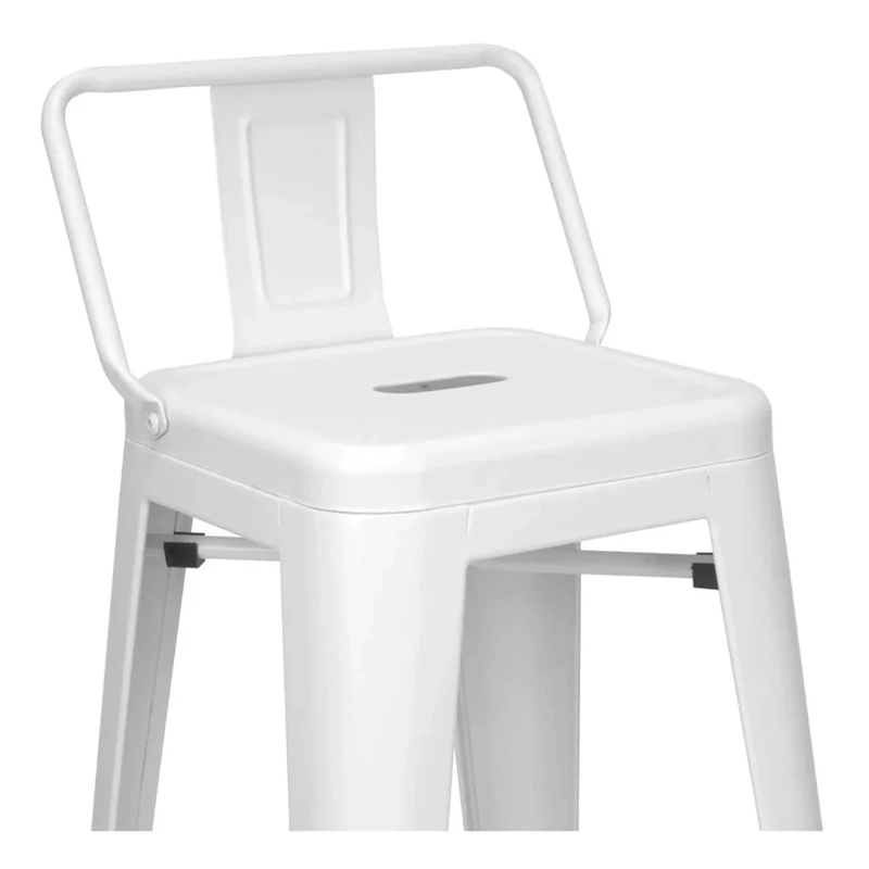 PACK TODODESCUENTO BLANCO 4 PISOS TABURETES TOLIX 66 CM - 3