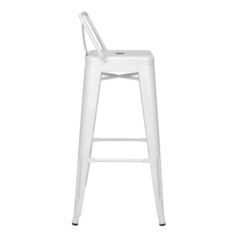 PACK TODODESCUENTO BLANCO 4 PISOS TABURETES TOLIX 66 CM - 4