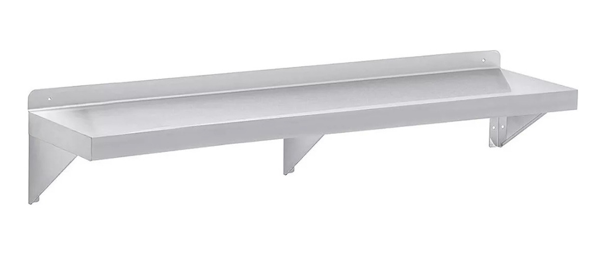 REPISA MURAL ACERO INOX 140CM, RESTAURANT BOZZO - 1