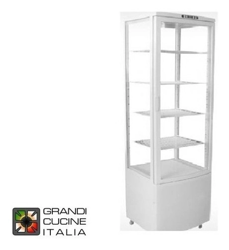 VITRINA VERTICAL PASTELERA R-300 NEGRA  BOZZO - 3