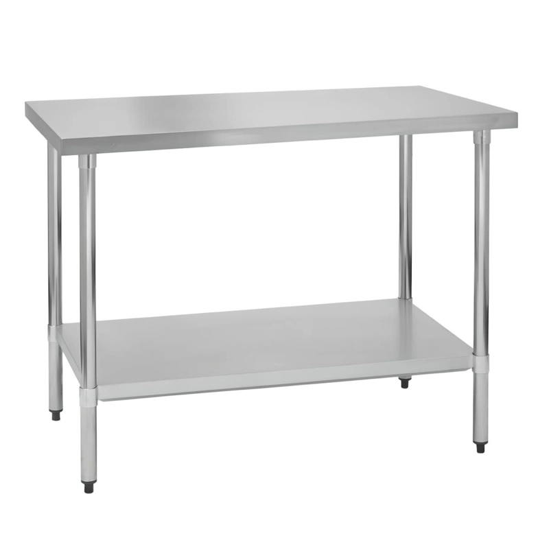 MESON CENTRAL ACERO INOX 180CM NEGOCIO, BOZZO - 2