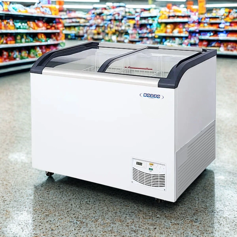 CONGELADORA VIDRIO CURVO SD- 320 LITROS BOZZO - 5