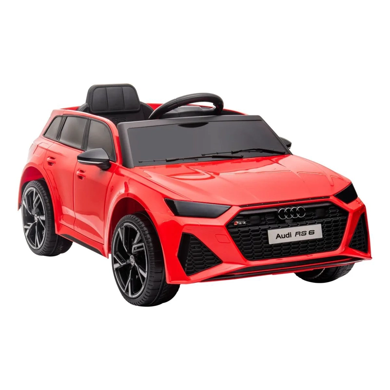 AUTO ELE CTRICO AUDI RS6- ROJO - 1