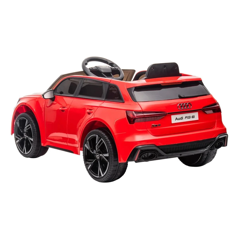 AUTO ELE CTRICO AUDI RS6- ROJO - 3