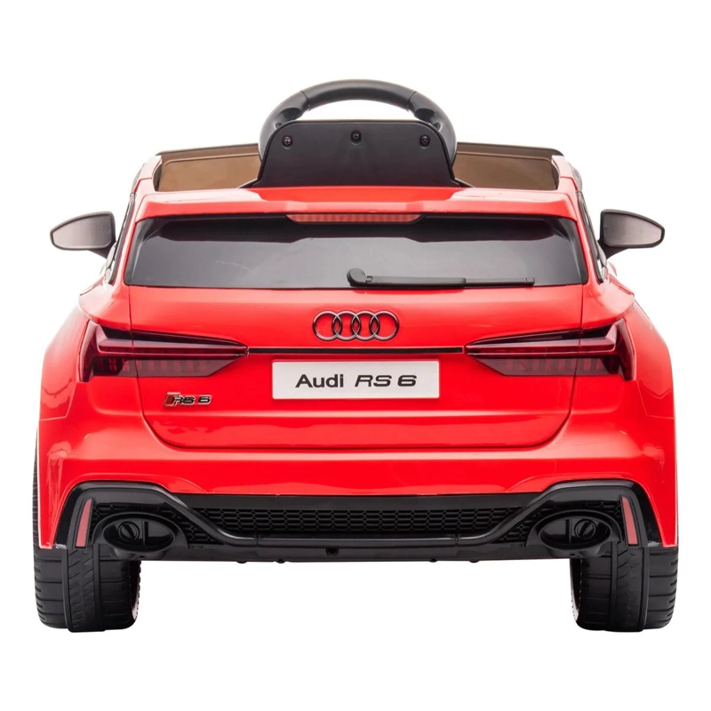 AUTO ELE CTRICO AUDI RS6- ROJO - 4