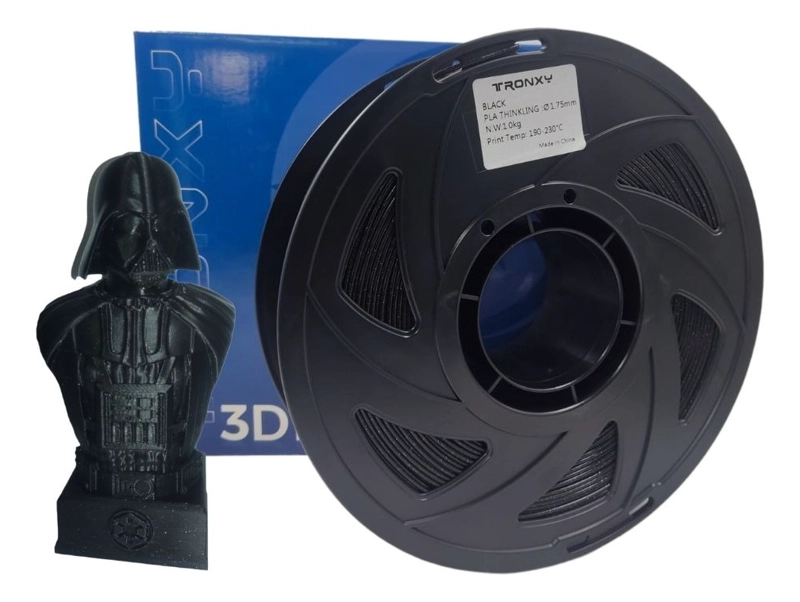 FILAMENTO 3D PLA TWINKLING (GLITTER) TRONXY DE 1.75MM Y 1KG - 1