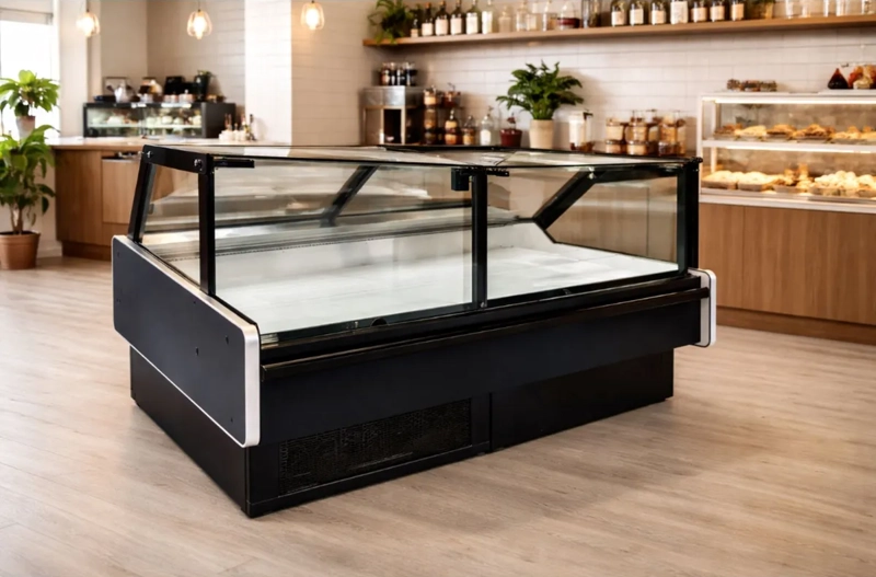 VITRINA CUPULA RECTA ALZABLE 2.0 M BOZZO - 3