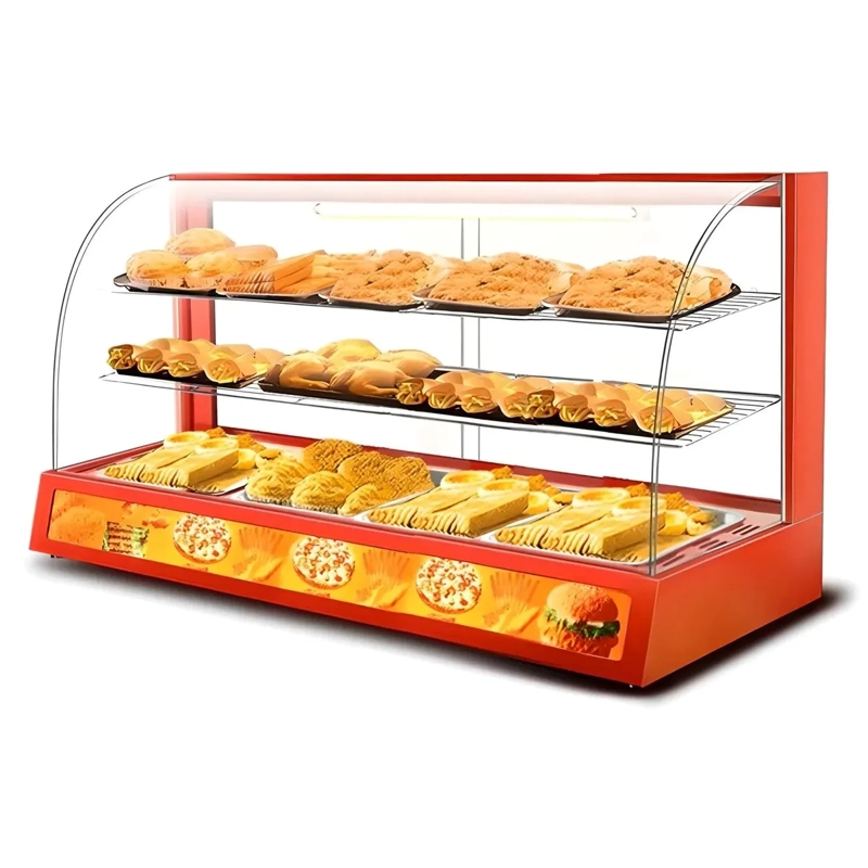 VITRINA SOBREMESA CALOR DH-3P BOZZO MANTENEDORA - 1