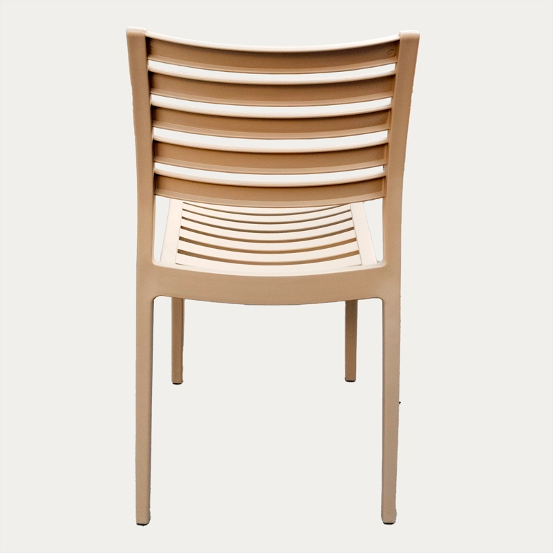 SILLA BURDEOS EXTERIOR APILABLE CAQUI - 2