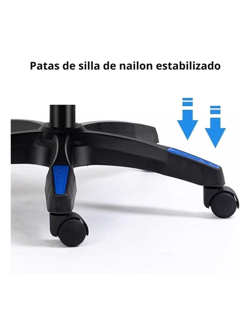 SILLA GAMER JIQIAO ROJA/NEGRO - 3