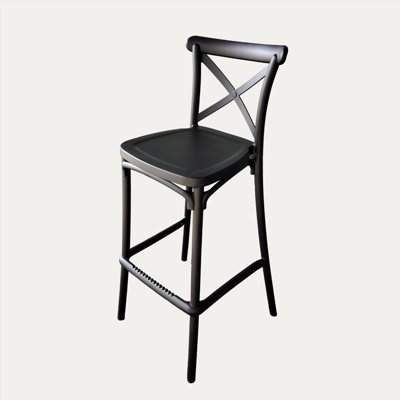 PISO CROSSBACK PLASTICO NEGRO - 2