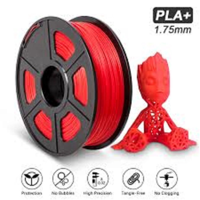FILAMENTO TRONXY PLA SILK ROJO - 4