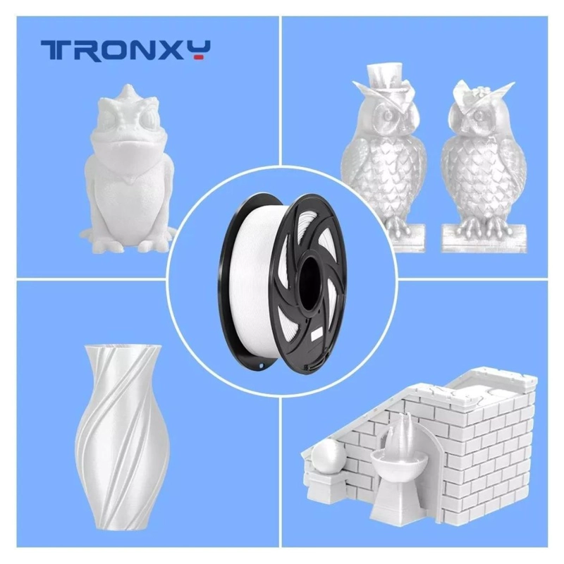 FILAMENTO HIGH SPEED PETG TRONXY - BLANCO - 3