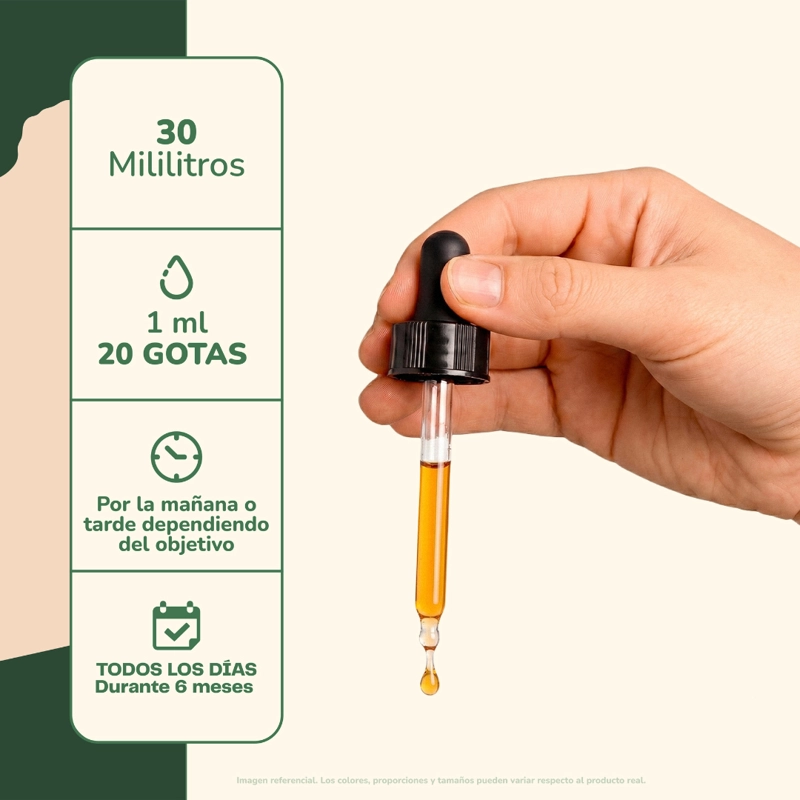 ACEITE DE OREGANO LIQUIDO 30 ML - 86%-90% CARVACROL - 4