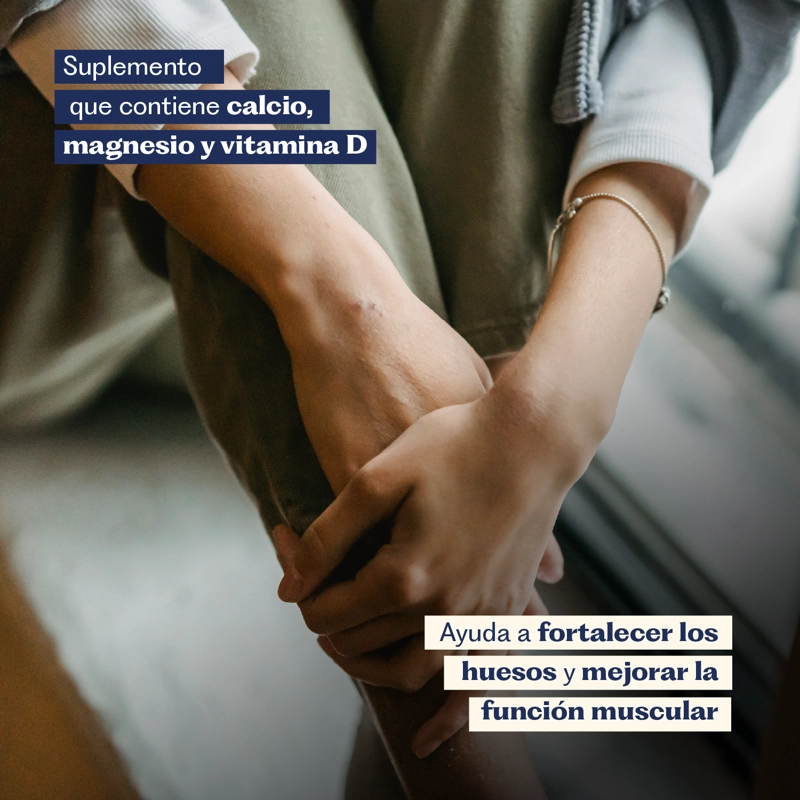 CALCIO + MAGNESIO + VITAMINA D 90 CAPSULAS 550 MG - 6