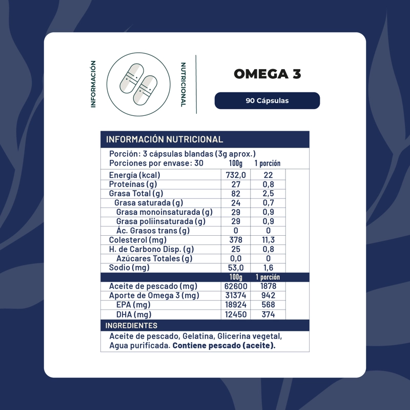 OMEGA 3 PREMIUM - 90 CAPSULAS BLANDAS - 2