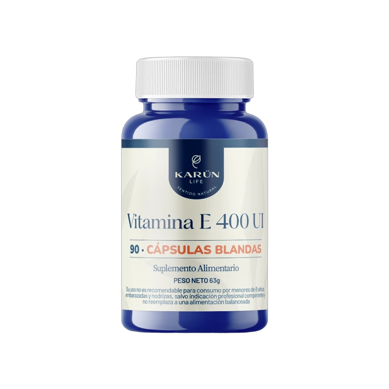 VITAMINA E 90 CAPSULAS SOFTGEL 400UI - 1