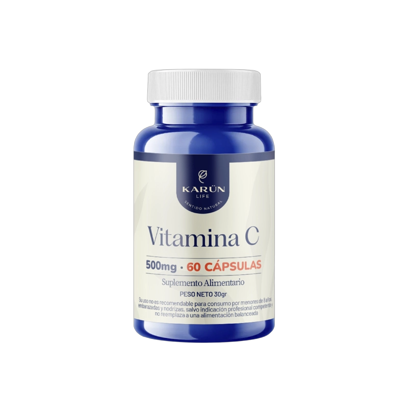VITAMINA C 60 CAPSULA 500 MG - 1