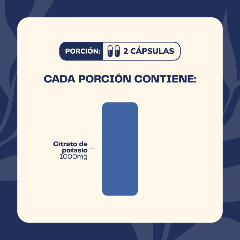 CITRATO DE POTASIO 90 CAPSULAS 550 MG - 5