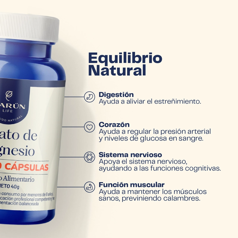 PACK 2 CITRATO DE MAGNESIO PREMIUM PARA 6 MESES - 3
