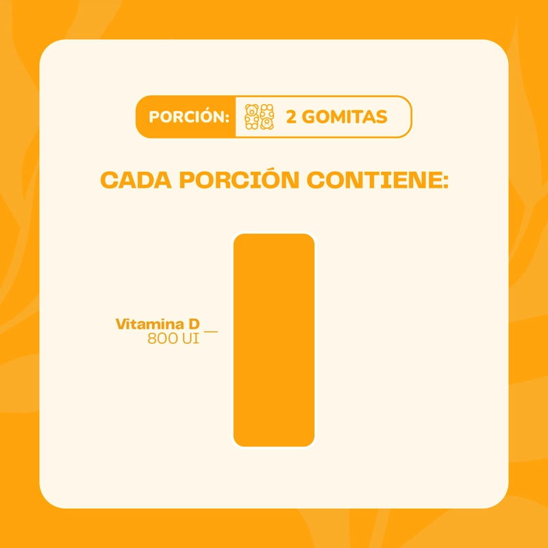 PACK GOMITAS VITAMINA D3 120 UNIDADES- 2 FRASCOS - 5