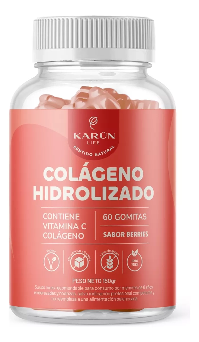 GOMITAS COLAGENO HIDROLIZADO + VITAMINA C | 60 UNI - 1