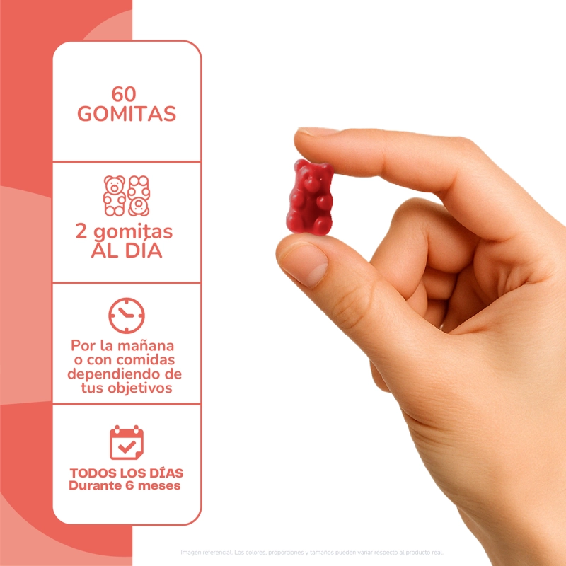 GOMITAS COLAGENO HIDROLIZADO + VITAMINA C | 60 UNI - 3