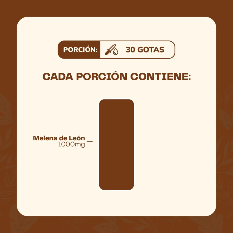 MELENA DE LEON HONGO PREMIUM DOBLE EXTRACTO GOTAS 30ML - 5