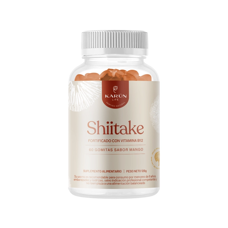 SHIITAKE HONGO - 60 GOMITAS - 1