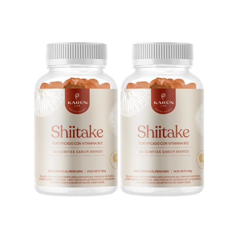 SHIITAKE HONGO - PACK 120 GOMITAS - 1